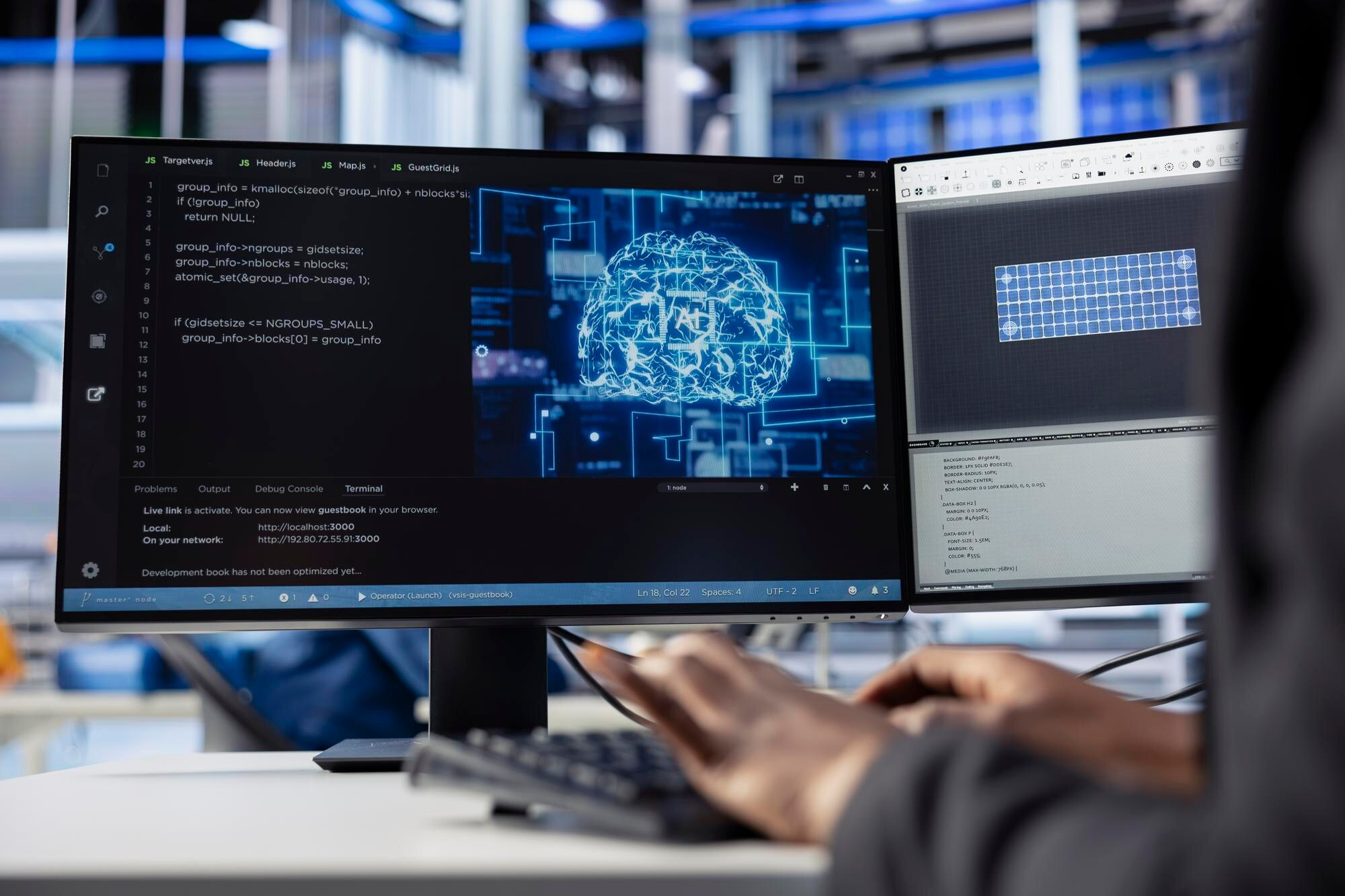 AI development and research work